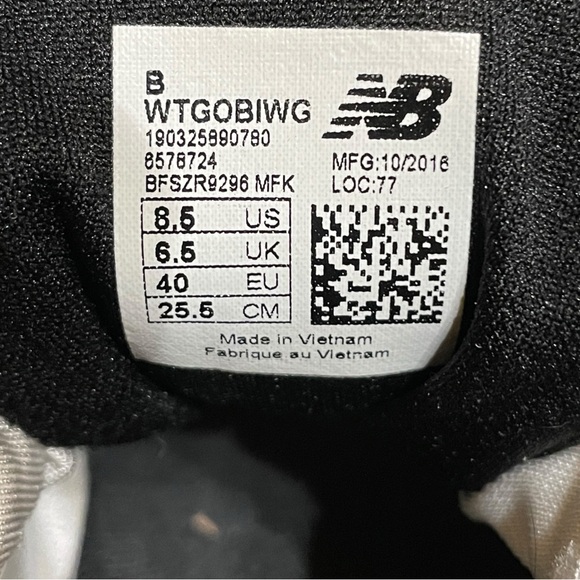 New Balance Women's Fresh Foam Gobi Athletic Shoes White Rose Gold Accent Sz 8.5 - Picture 8 of 11